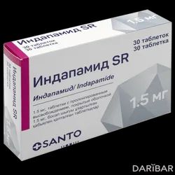 Индапамид SR Таблетки 1,5 Мг №30 в Шымкенте | Polpharma S.A.